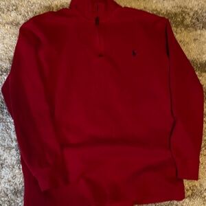 Ralph Lauren Vibrant Red Half Zip